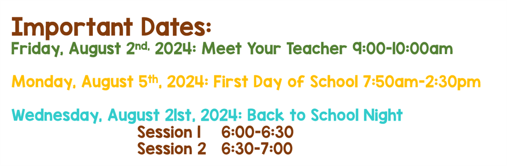 important dates